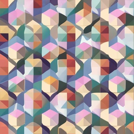 Colorful Abstract Geometric Pattern Design