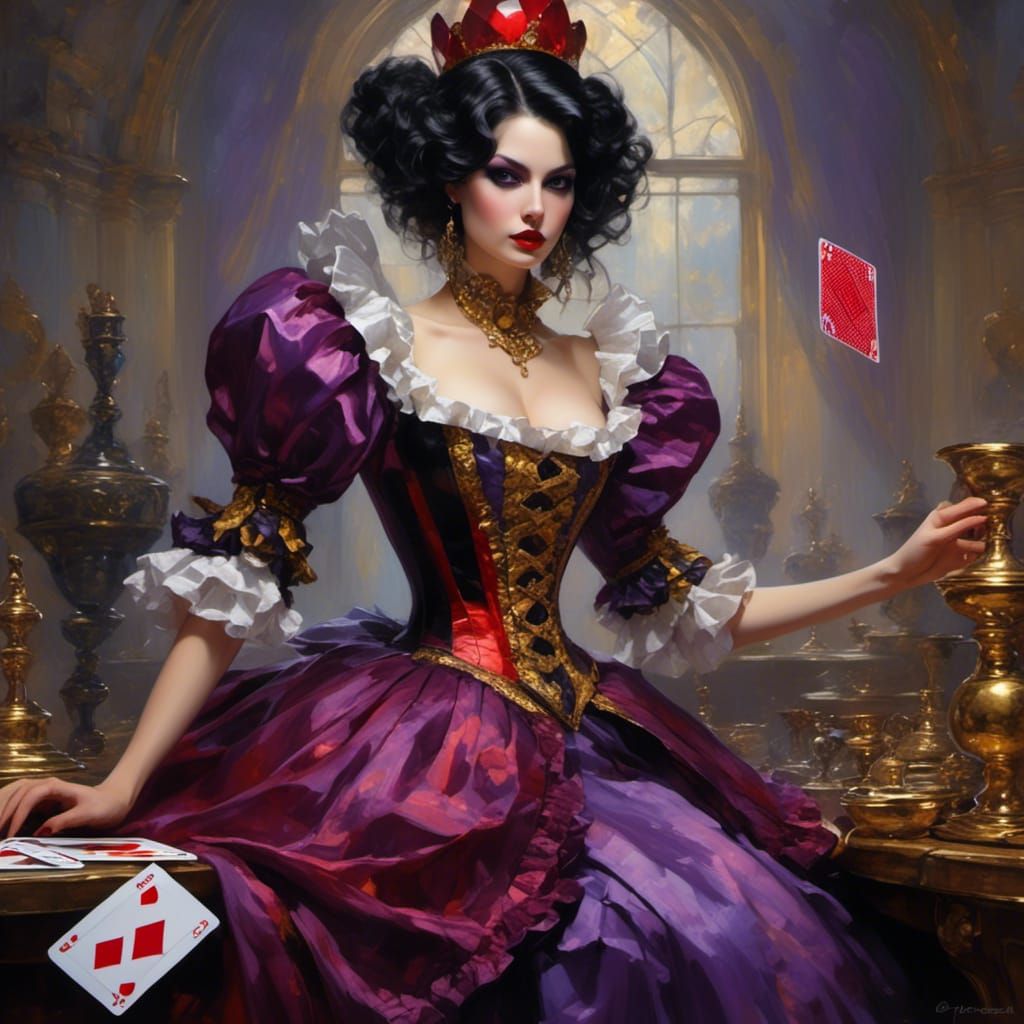 Alice in Wonderland Steampunk Battle Scene