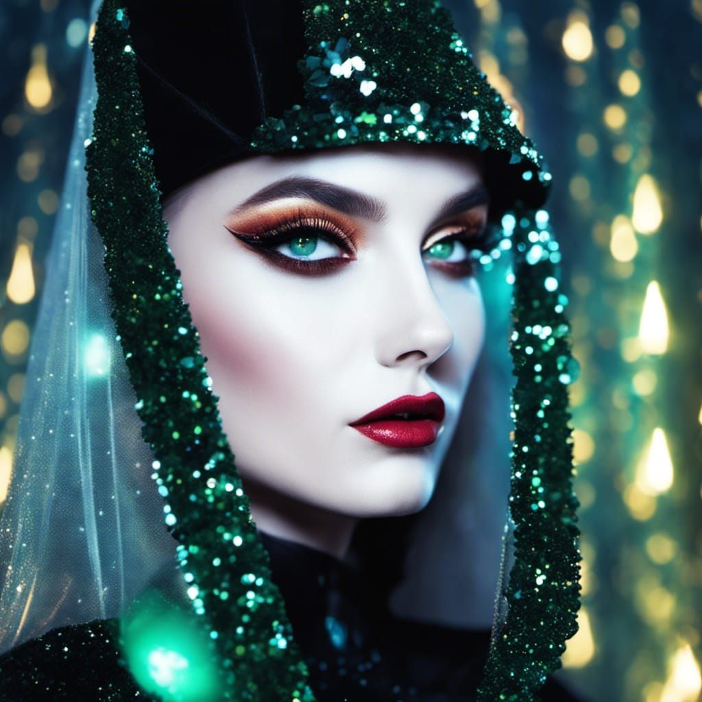 The witch from the green castle