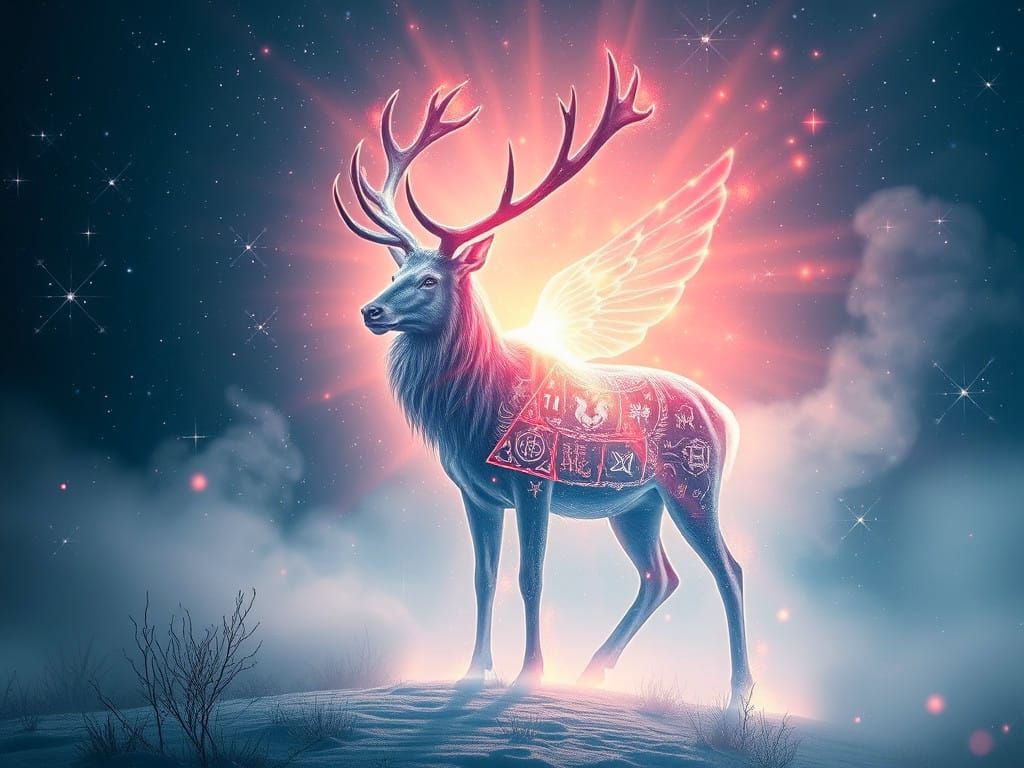 Ethereal Elk God of Prismatic Light