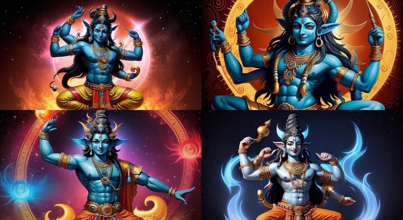 Shiva as Nataraj: God of Dance and Creation