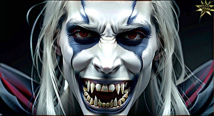 Cinematic Portrait of a Twisted, Pale Creature