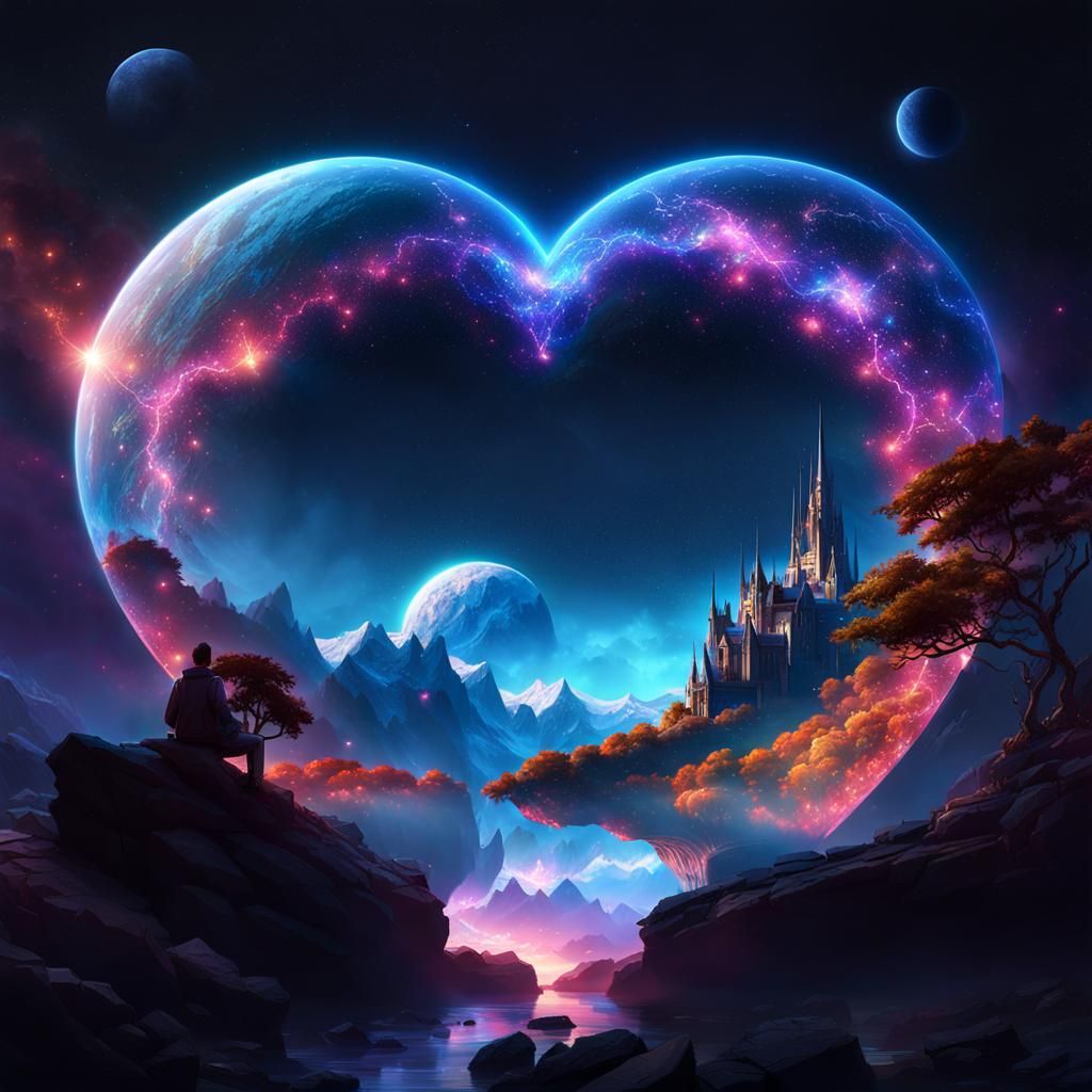 Magical Landscape in Starry Sky Universe