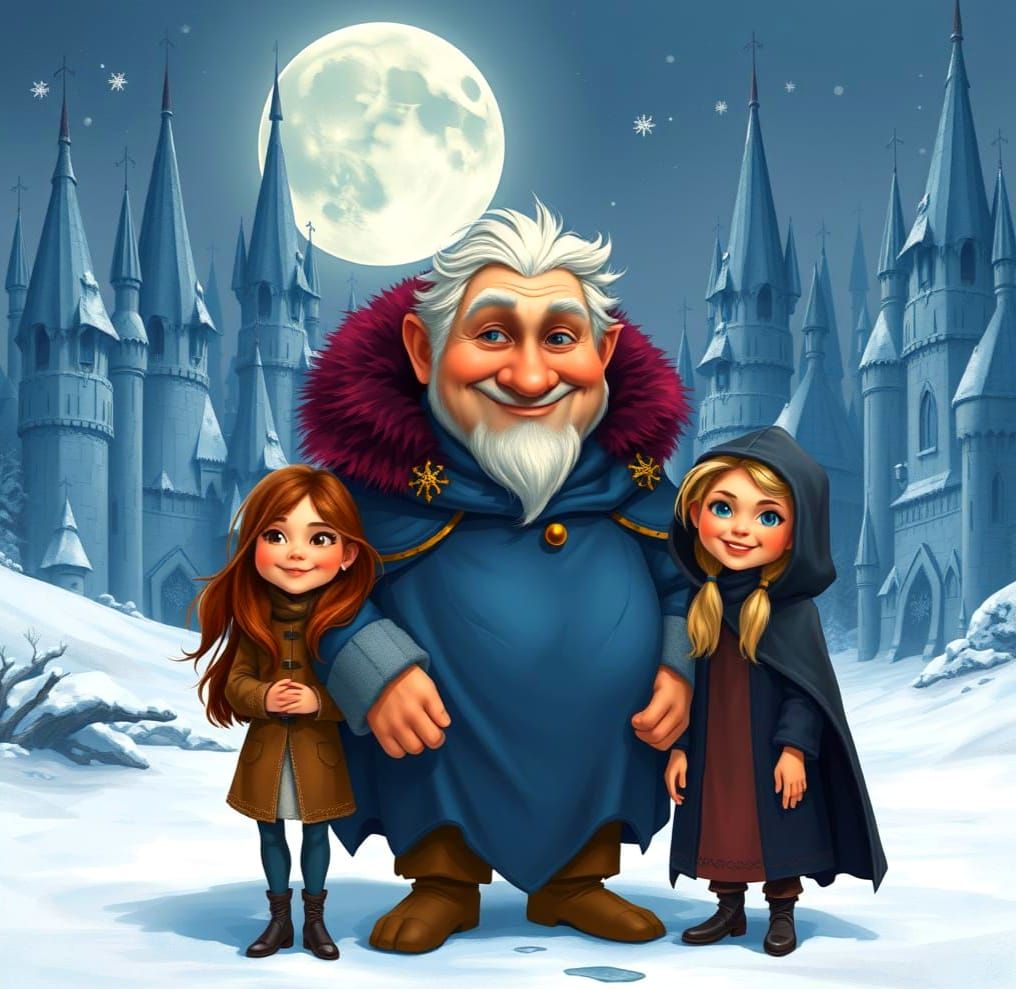 The King of Wintheria and His Daughters