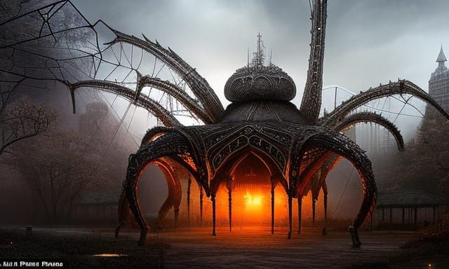 Entrance to my personal spider-hell?