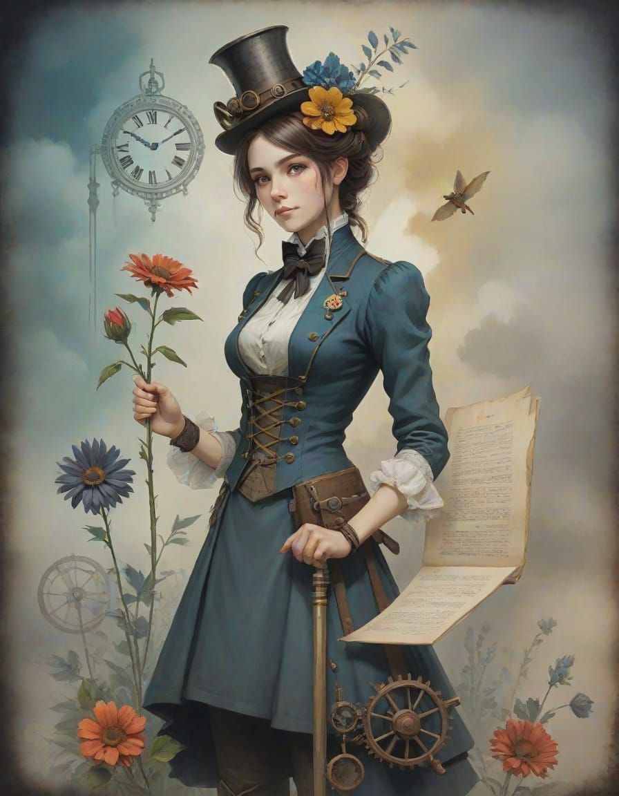 A Steampunk Artistic Dream