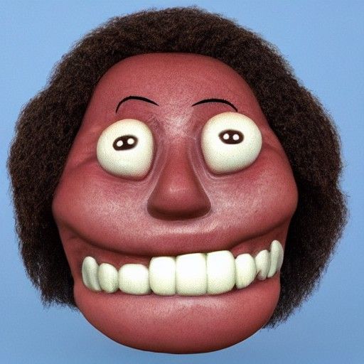 Smiling Object Generated by AI