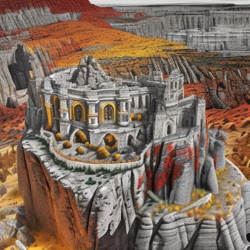 Epic 3D Rendering of Multicolored Rocks and Stones