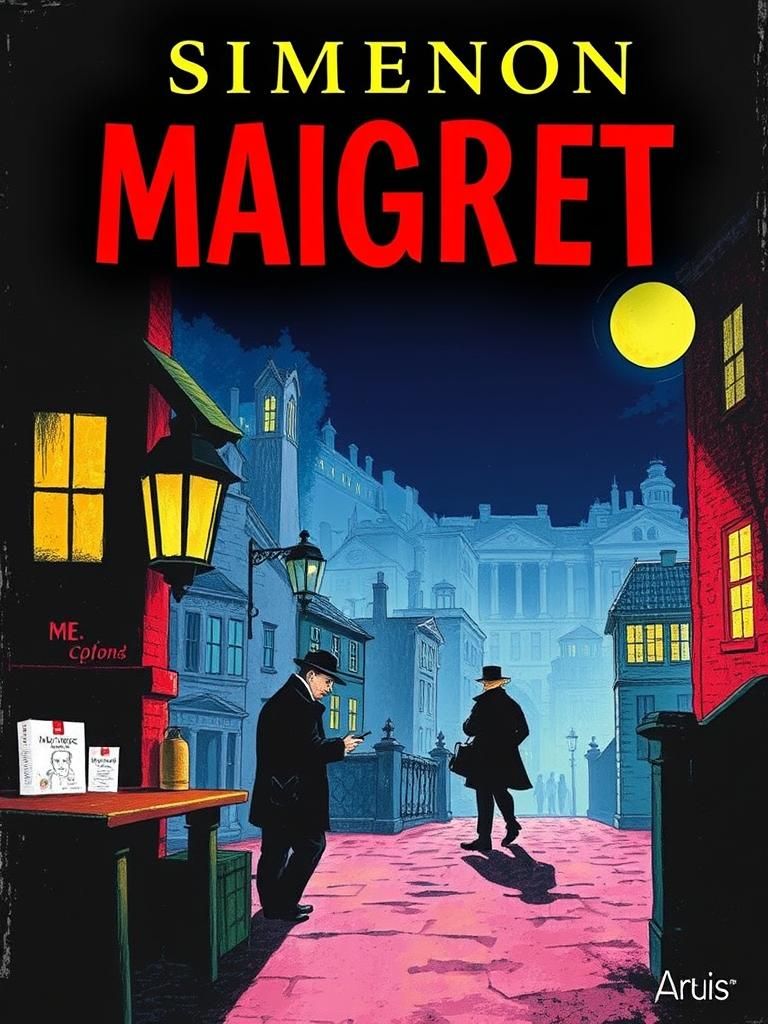 Maigret Book Cover Illustration