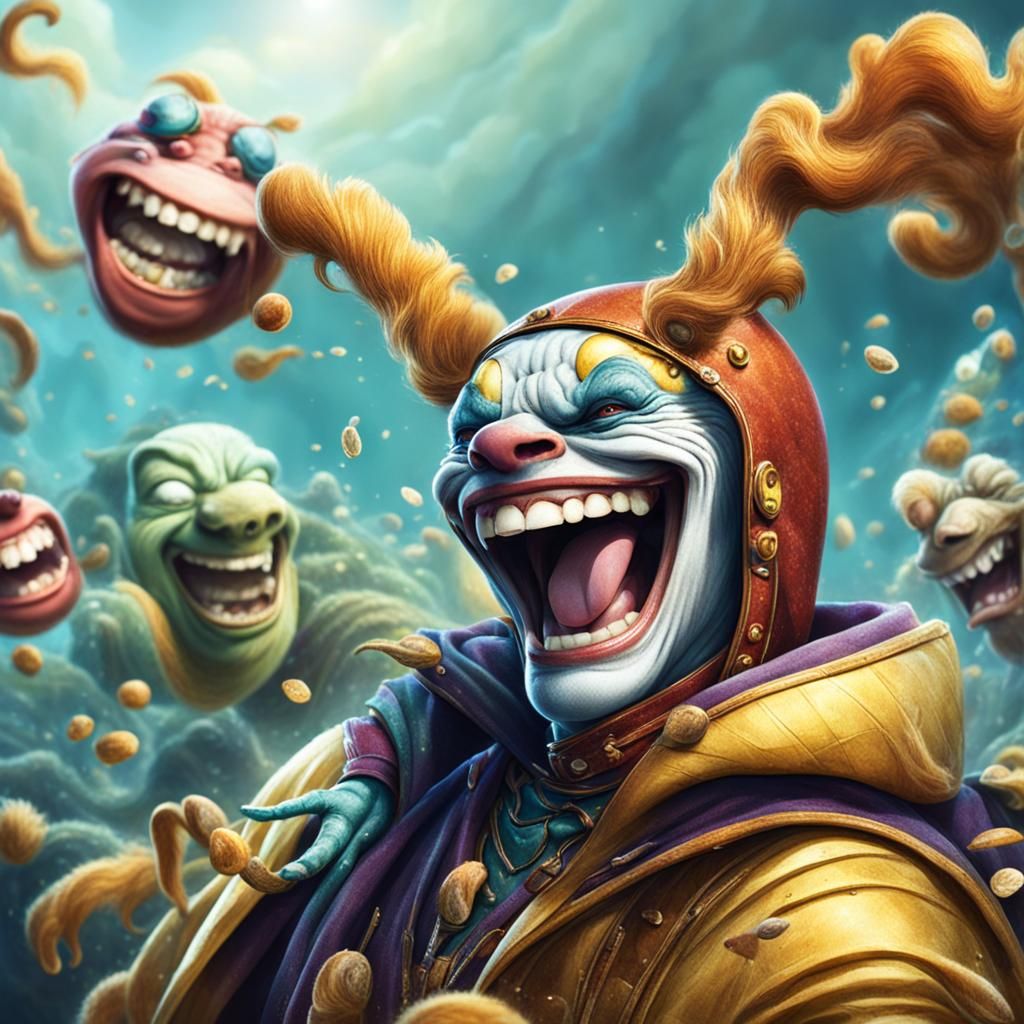 Image of Person Laughing Hysterically