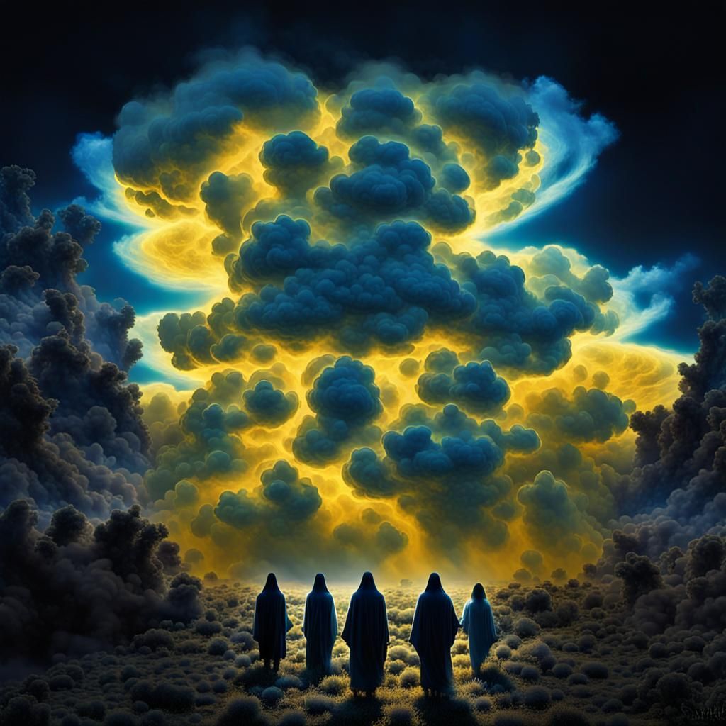 Oneiric Fantasy: A Surreal Celebration of Spirits