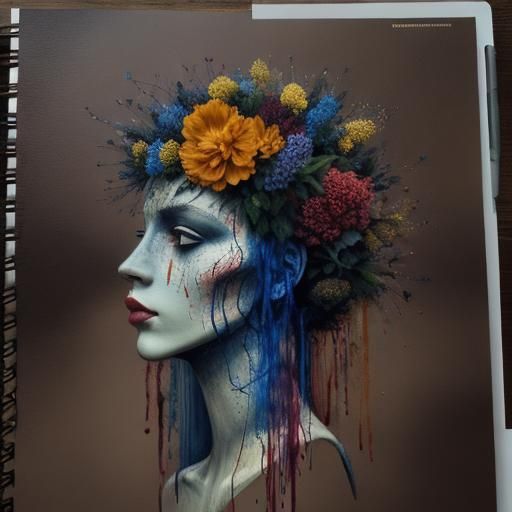 Vivid Fractal Opera in Oil, 8K