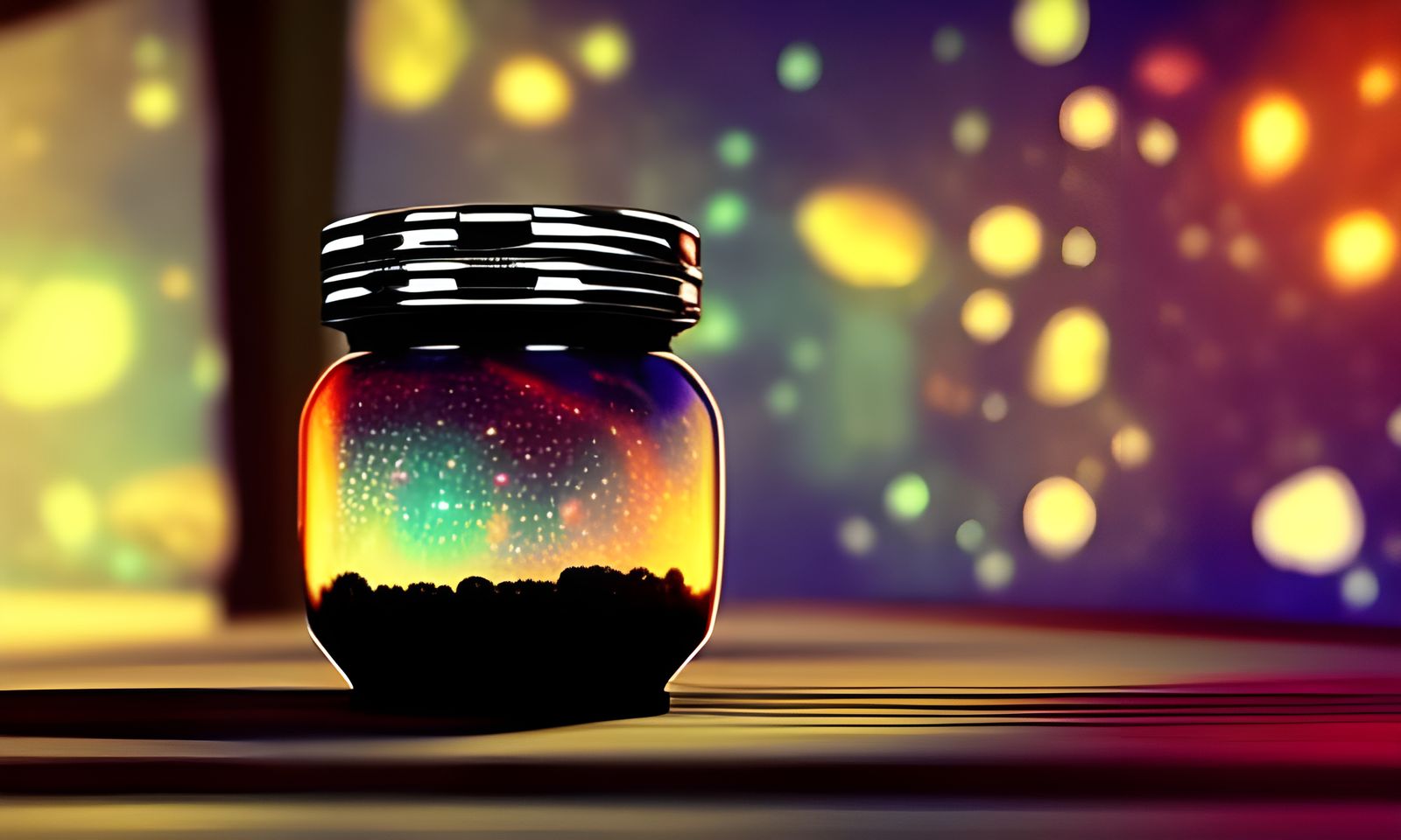 Galaxies in a Jar: Unreal Engine 5 Render