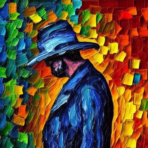 Expressionist Painting of Depression's End