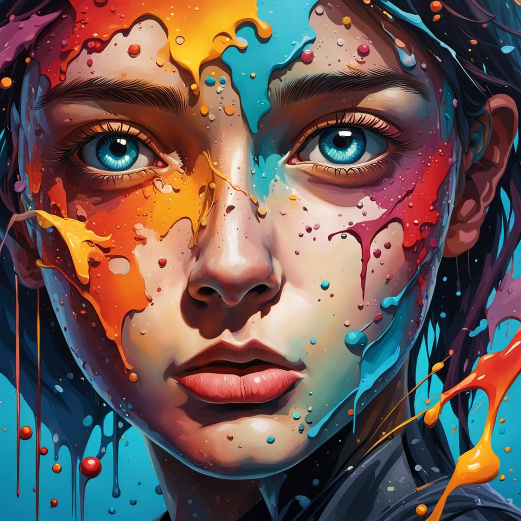 Hyperrealistic World-Inside-World Concept Art