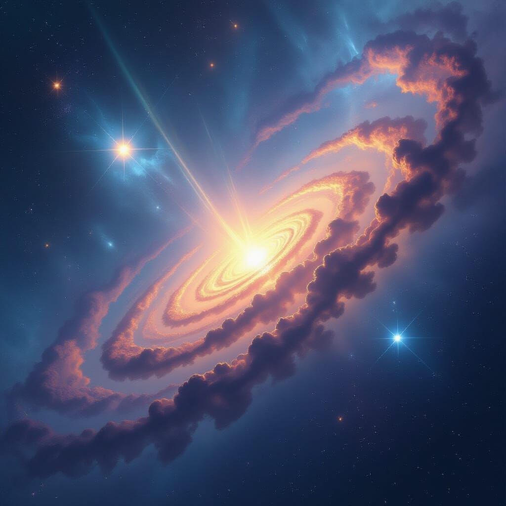 Abstract Phenomenon Generated by AI