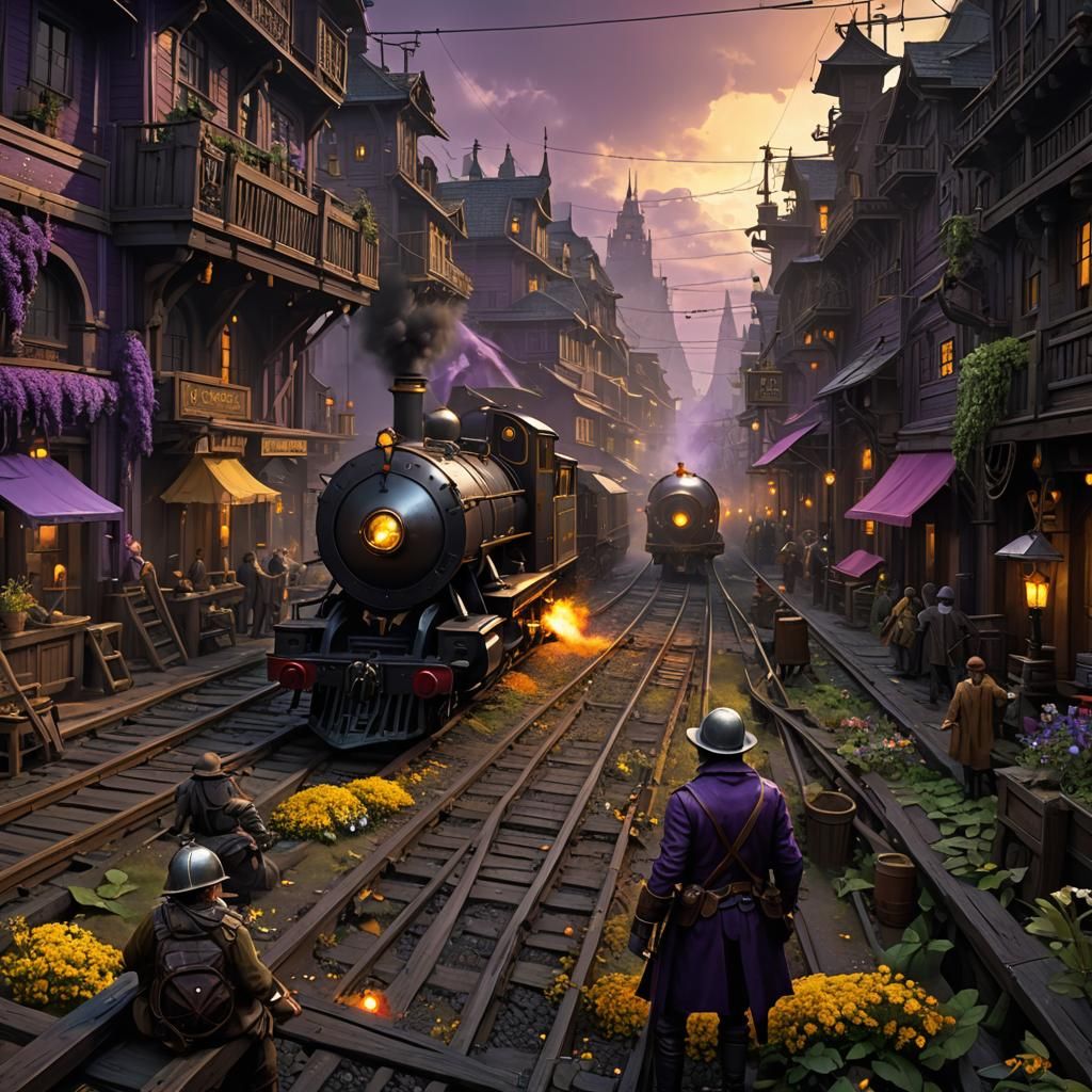 Leprechaun Battles Octopus in Storm, Dark Fantasy Art