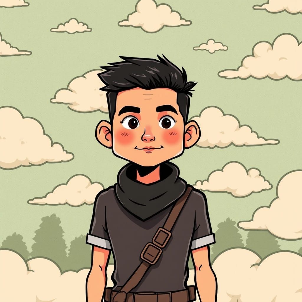 Joshua Howard as Cartoon Spaceman