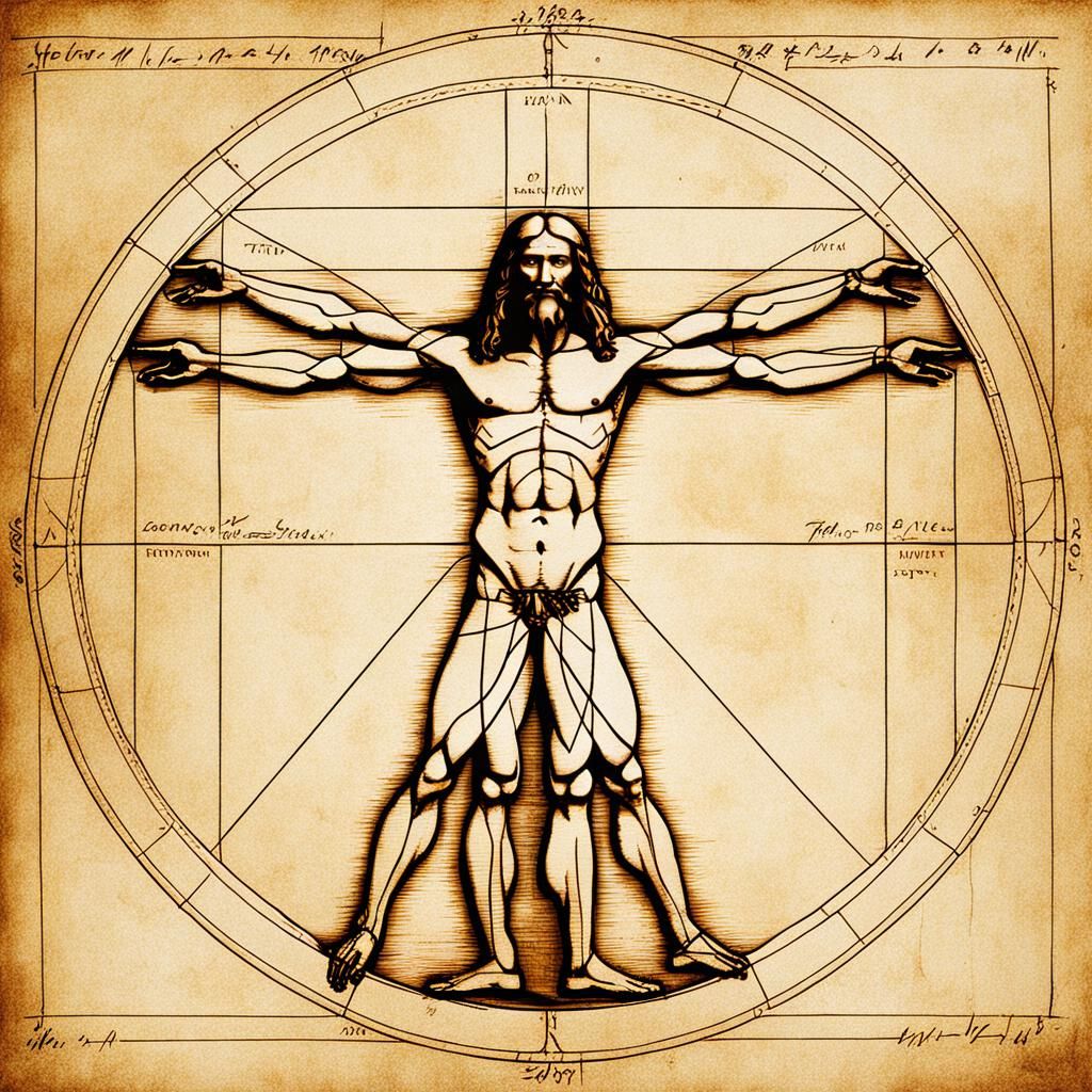 Vitruvian Man: A Renaissance Study