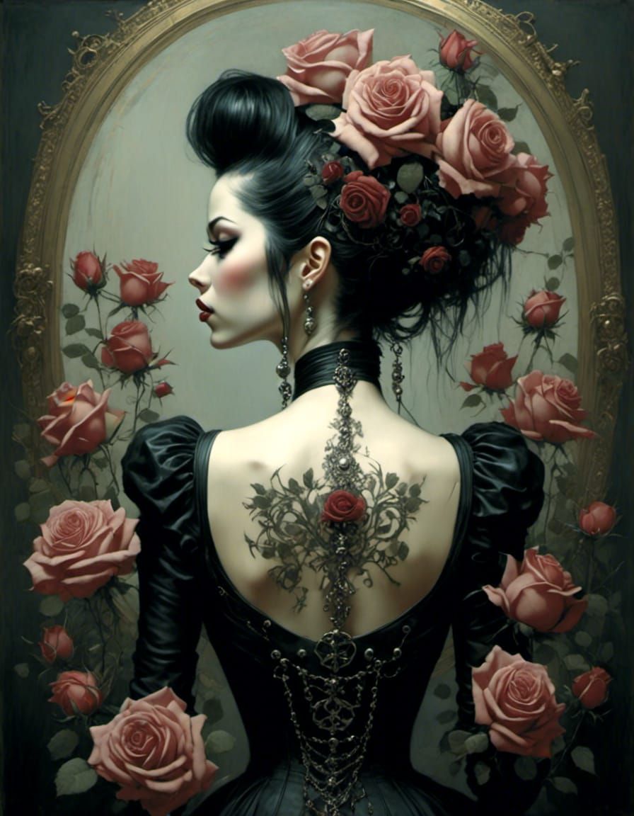 crown of roses for the rose tattoo