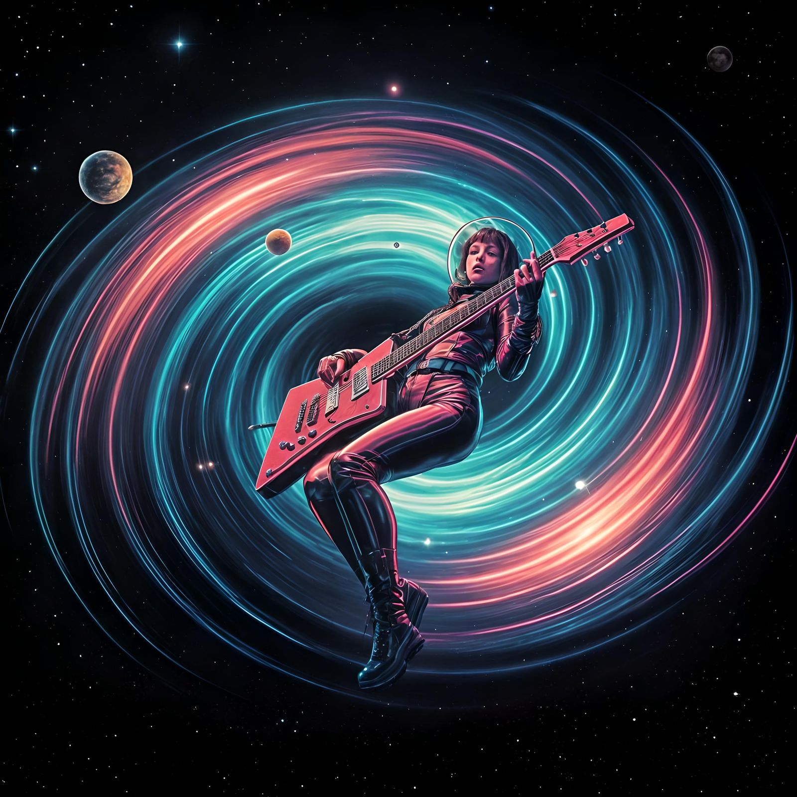 Space Jam Vinyl Record Cover Art