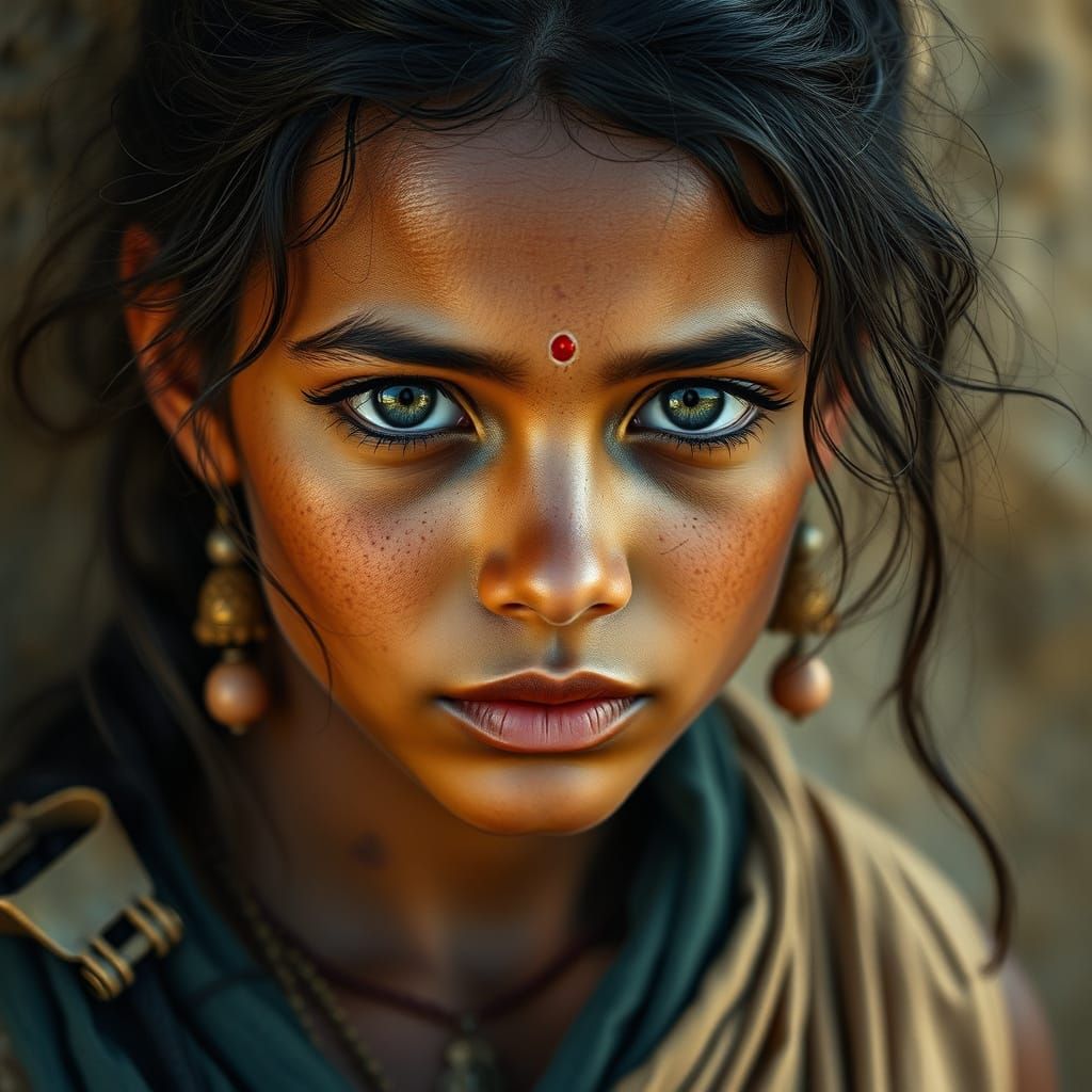 Ancient Goddess in Neolithic Realism