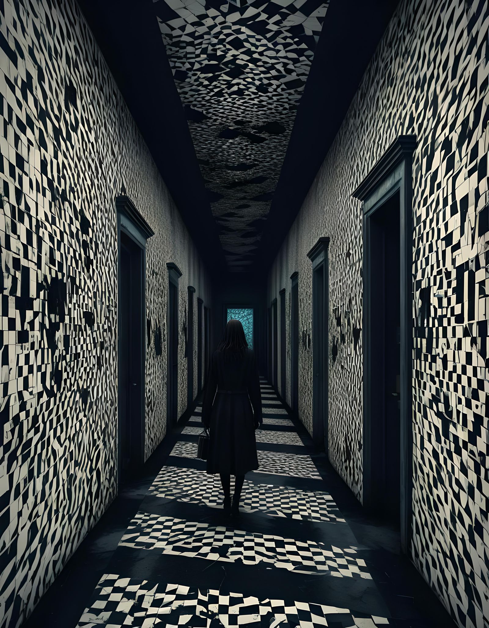 Creepy Abstract Abyss in Heidelberg School Style