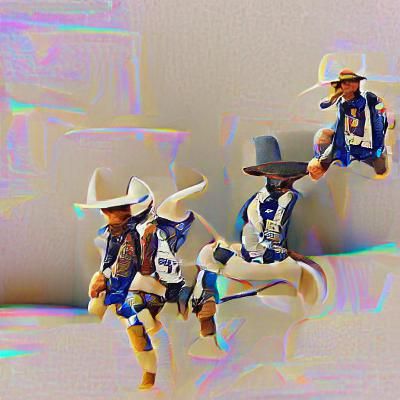 Classic Cowboys in the Wild West