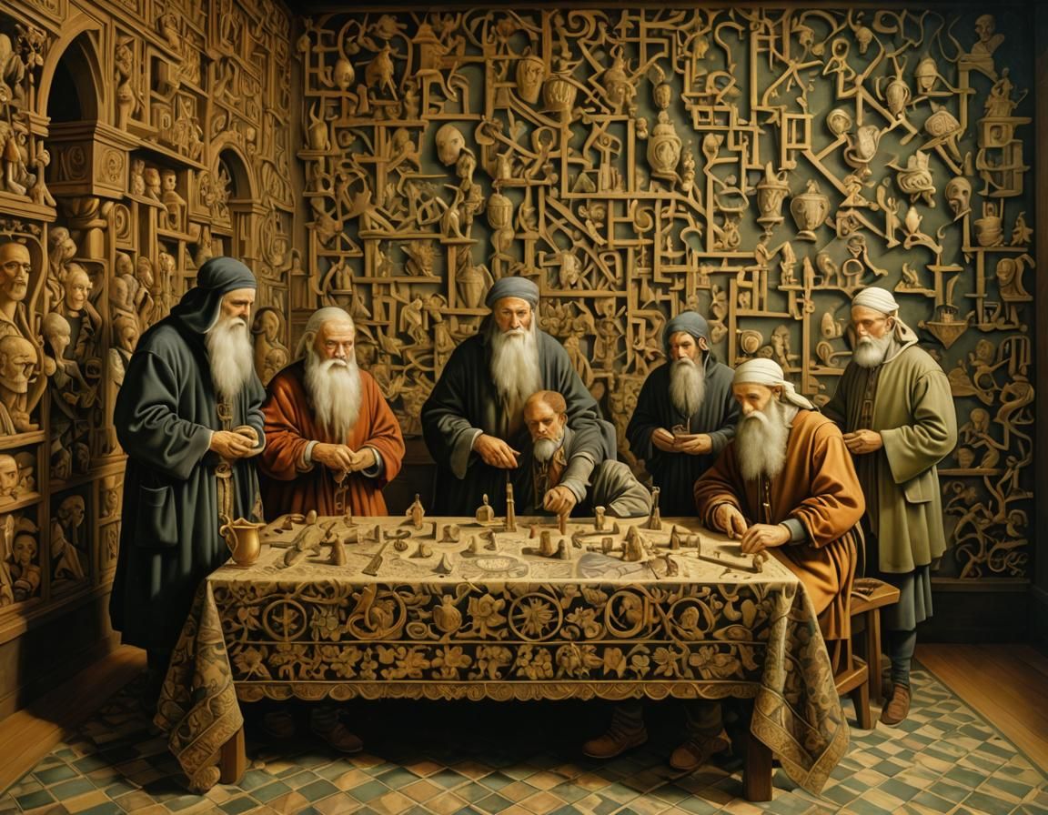 Shadows and Perspective, a Renaissance-Inspired Vision