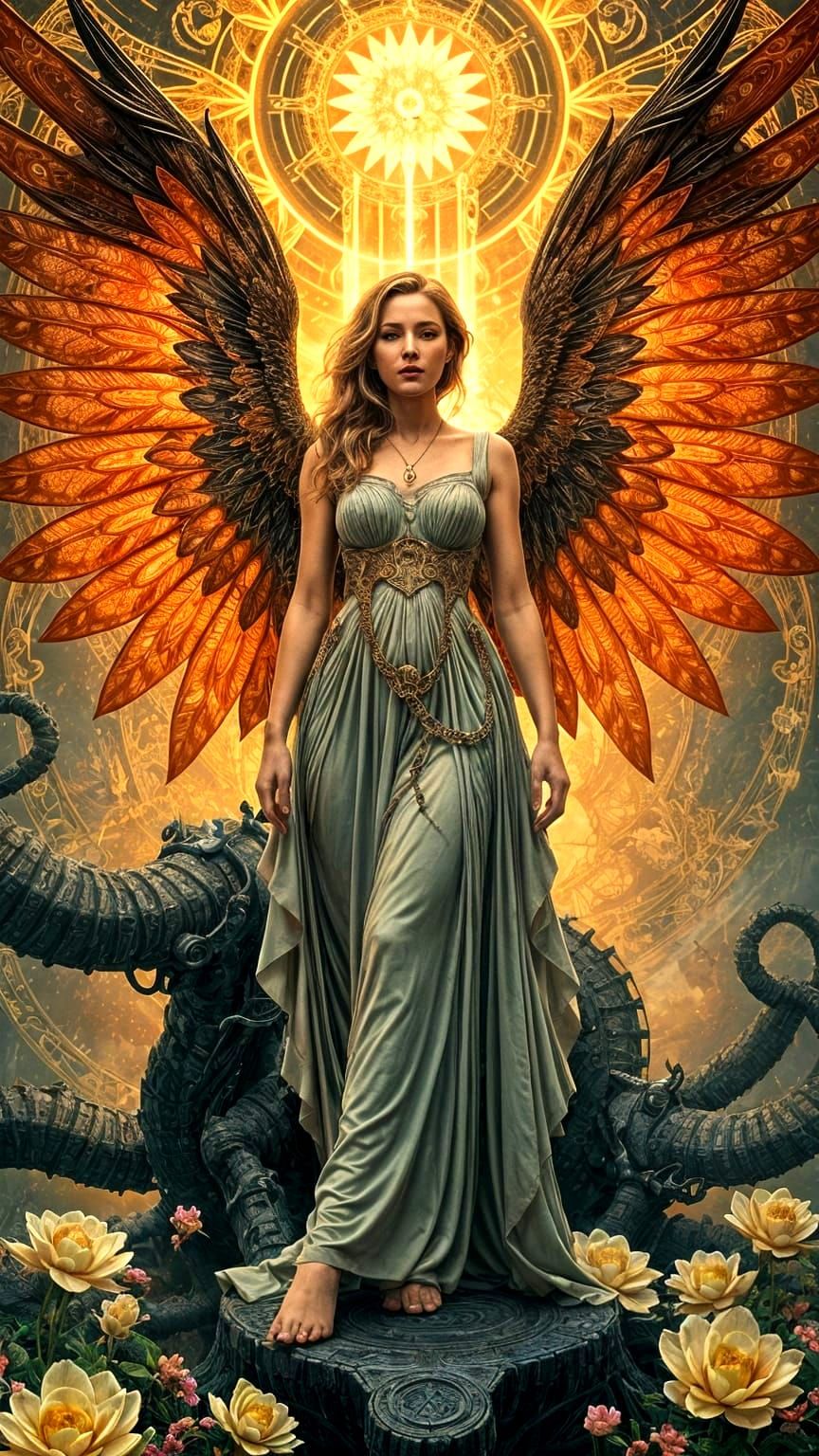 Beautiful Angel Boss Stepping into Infinity