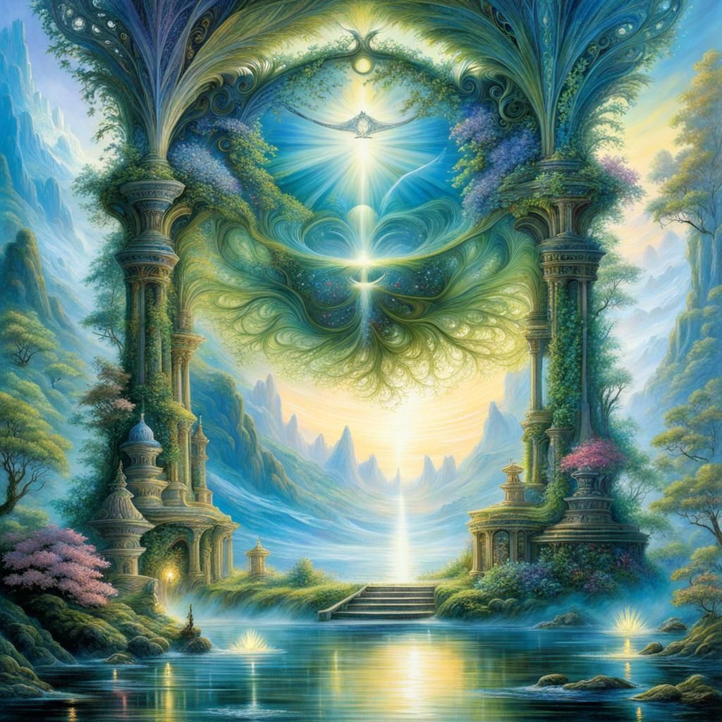 Mystical Serenity Concept Art