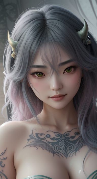 Upscale, photorealistic, Perfect anatomy, portrait captures ...