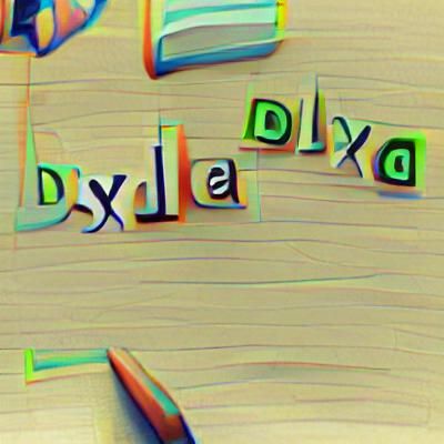 Abstract Dyslexia Representation with Mixed Fonts
