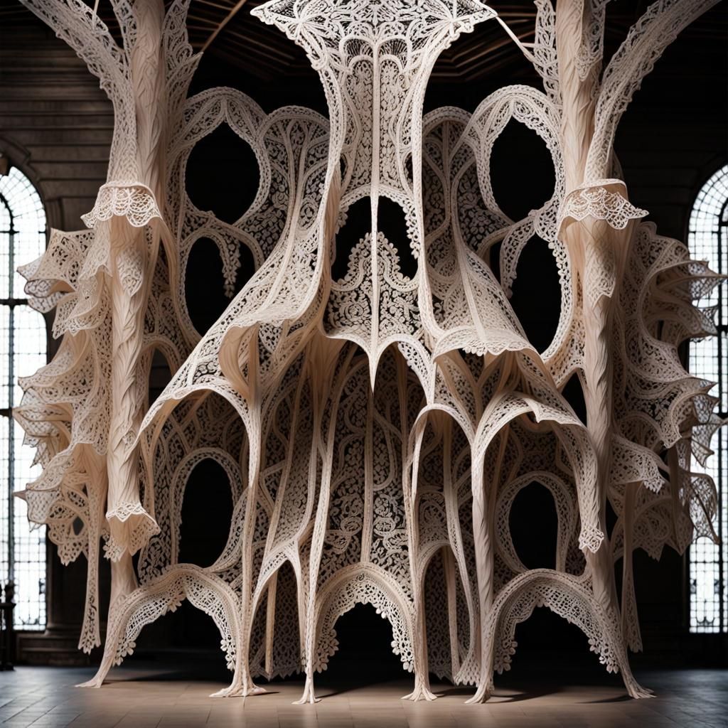 Intricate Lace Artwork