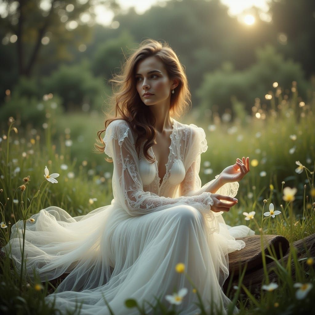 Dreamy Serenity: An AI-Generated Image