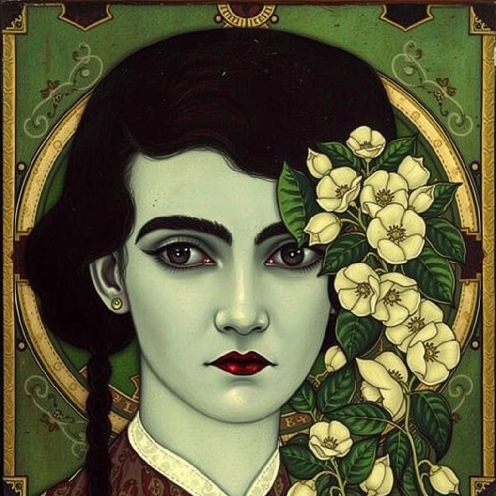 Vintage Portrait of Lily Elsie