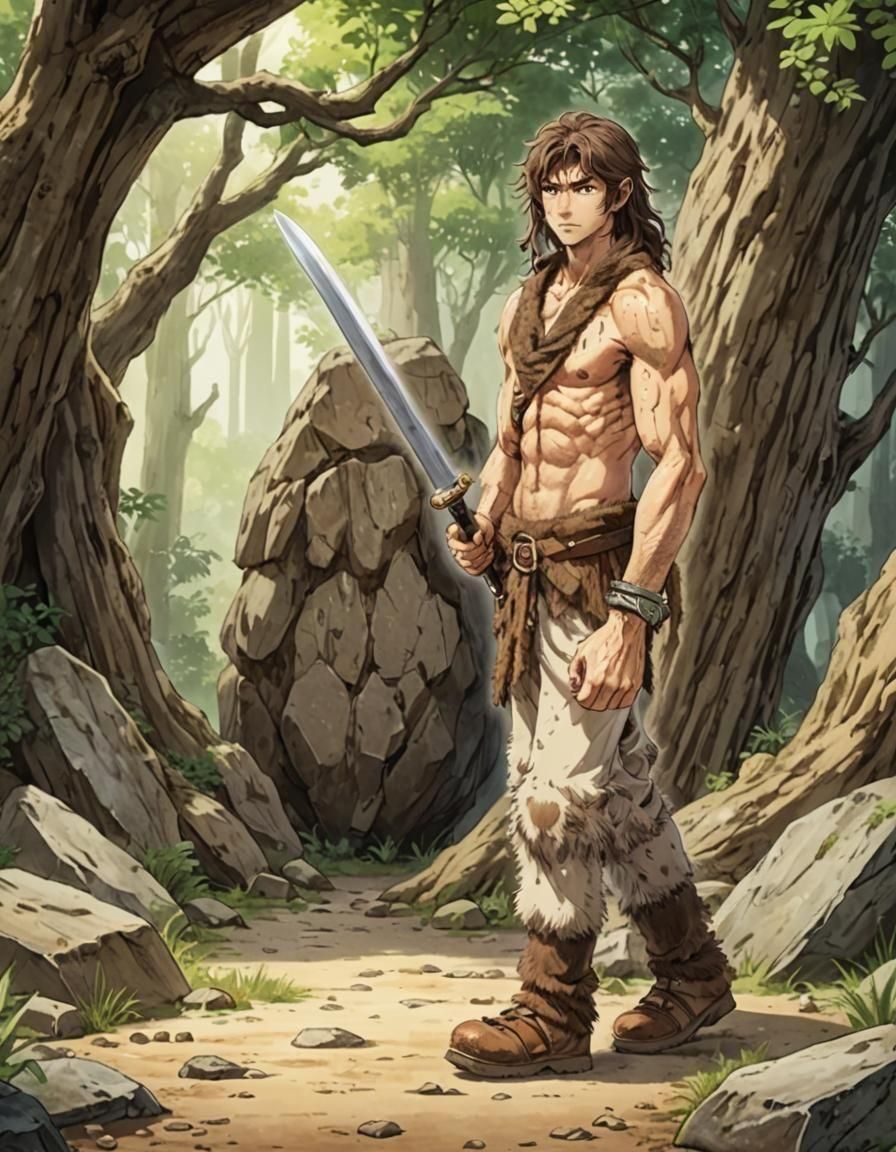 He has slight stubble on his chin. by artist "anime", Anime Key Visual, Japanese Manga, Pixiv, Zerochan, Anime art, Fant...