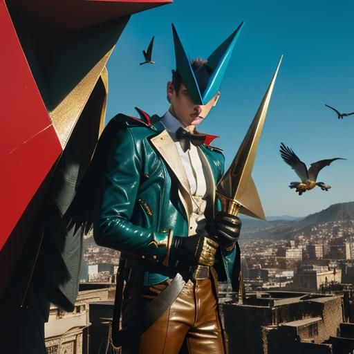 Eyes and Birds of Prey in Photorealistic Style