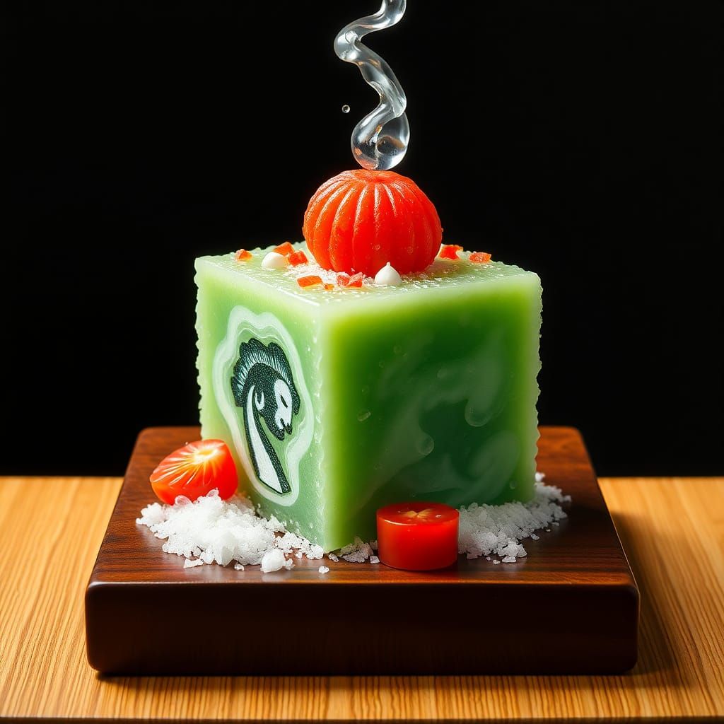 Elegant Suminagashi Marbling Art