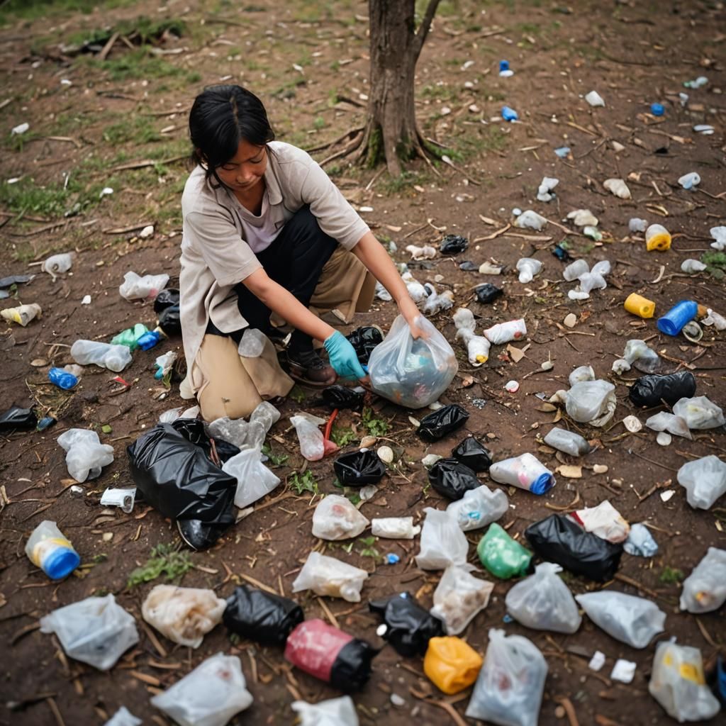 Litter Pick-Up: Professional Photography of Community Cleanu...