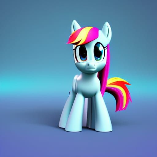 My Little Pony: Pixar Style 3D Render