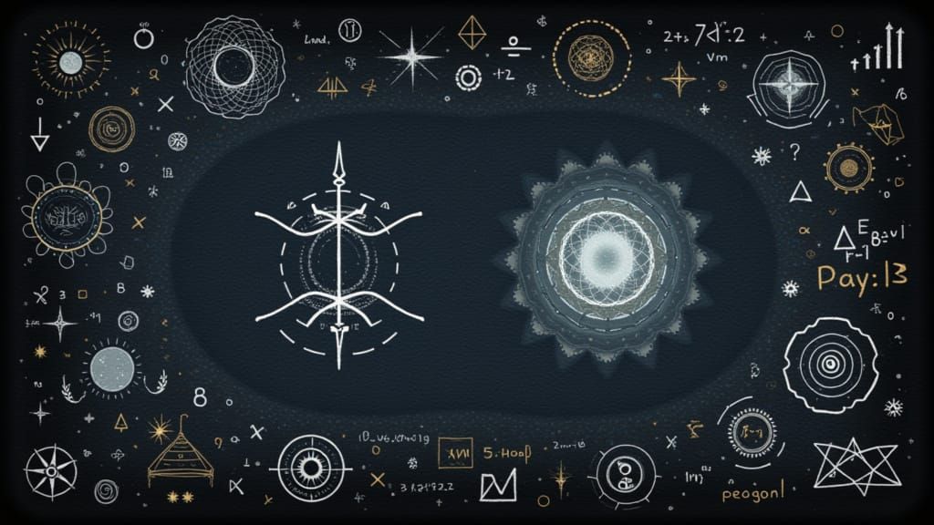 Magical Mathematics: Ominous Kakejiku Style