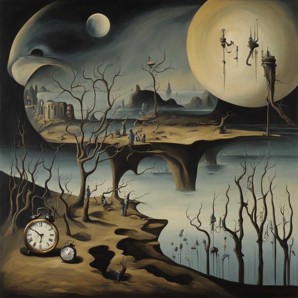 Melancholic Surrealism of Introspective Sorrow