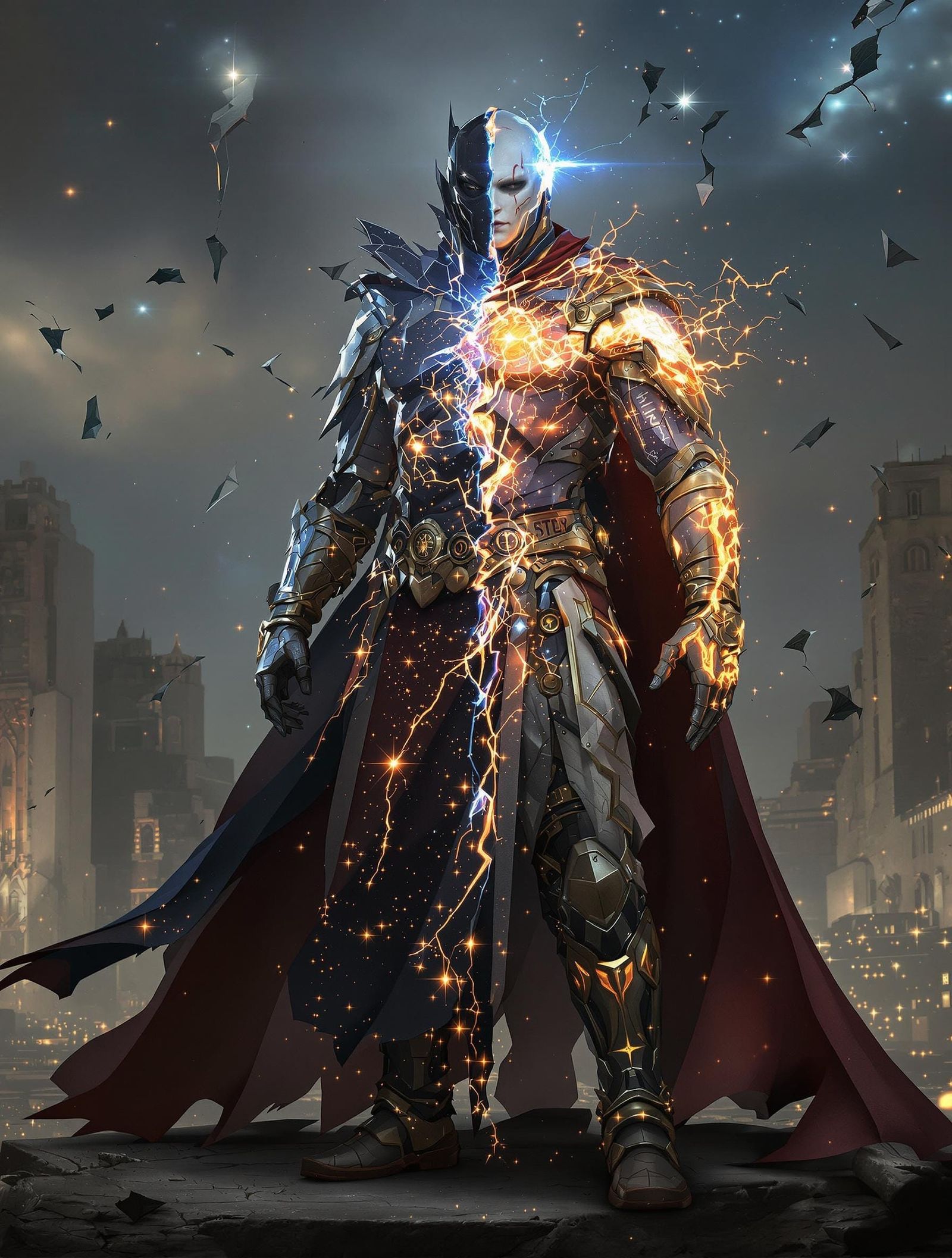 Immortal Warrior from Collapsing Timeline