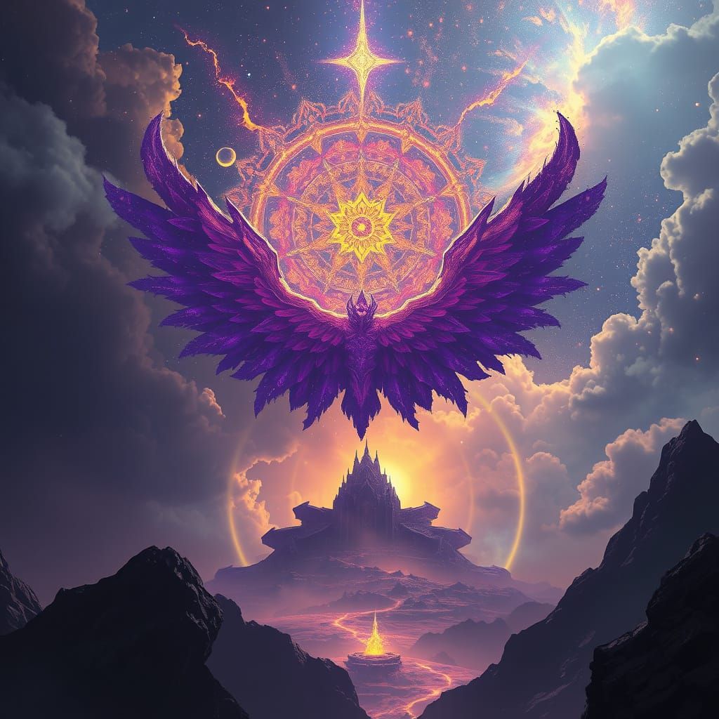 Ethereal Dreamscape in Dark Fantasy Style