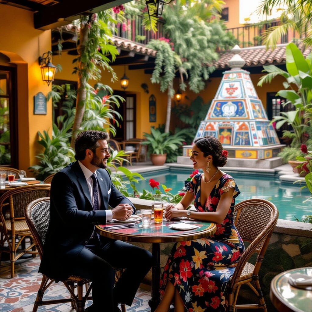 American Businessman Meets Dominga in Mexico City