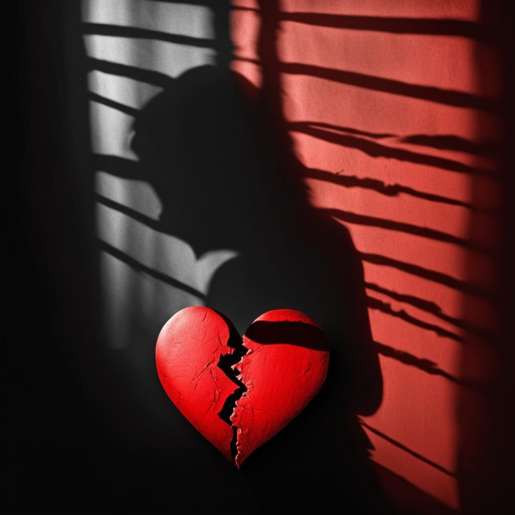 Dramatic Lighting Captures Sadness of Lost Love