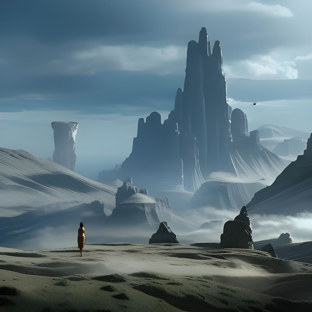 The outback of an alien planet