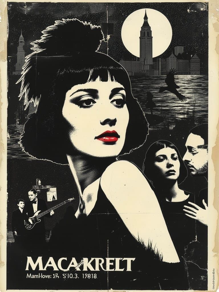 Berlin Cabaret Revue in Expressionist Style