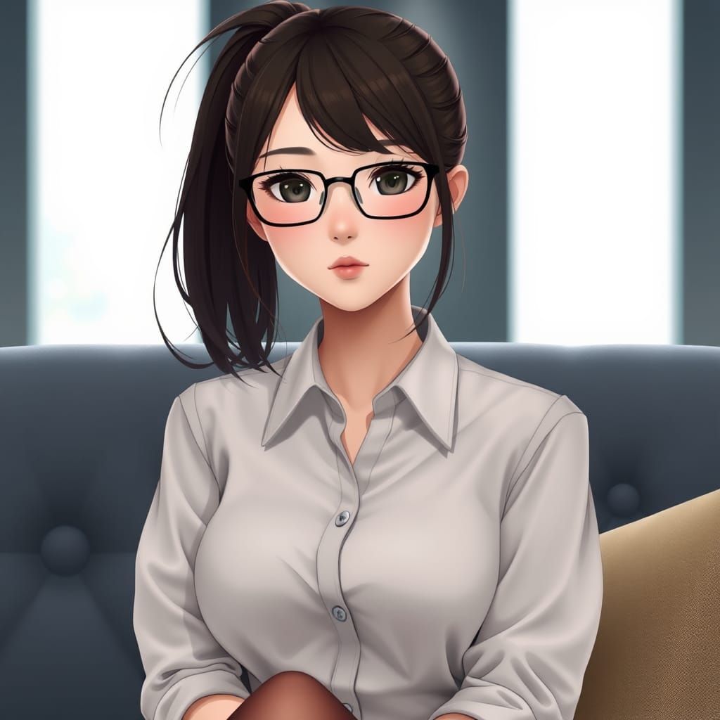 Indonesian Idol Manager in Anime Style